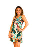 Sleeveless Scoop Neck Pull-Over Style Dress - D2002